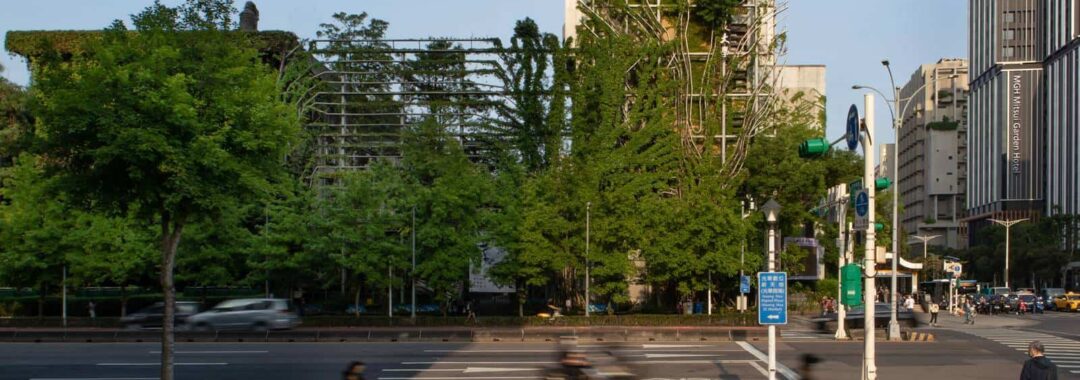 除了知名的「綠色大門」，北科大也與北市府合作，投入生態社區工程。圖片來源：黃明堂攝
